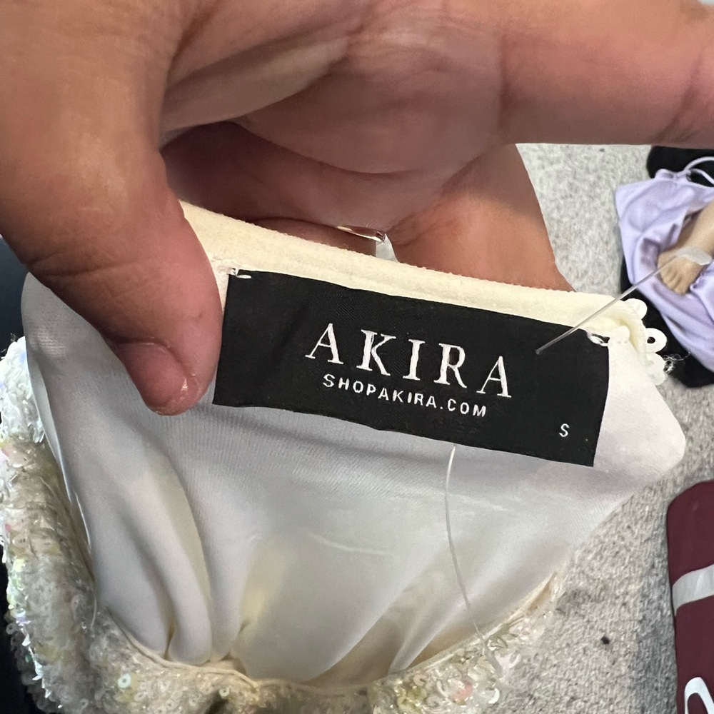 Akira Sequin Belted Mini Dress - Picture 5 of 5